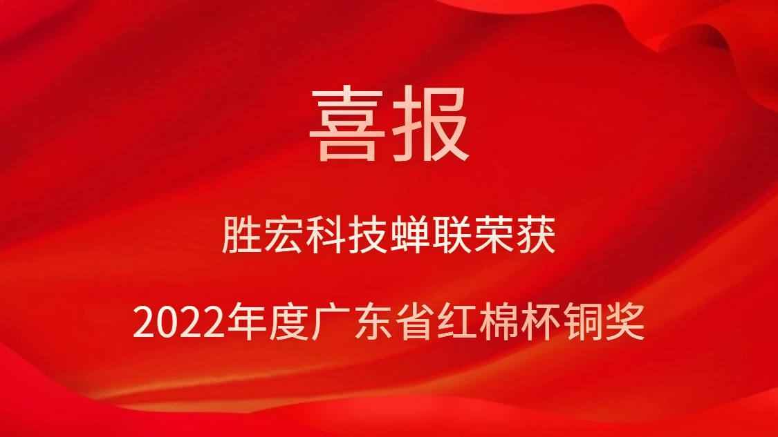dafa888手机经典版科技荣获2022年度广东省红棉杯铜奖